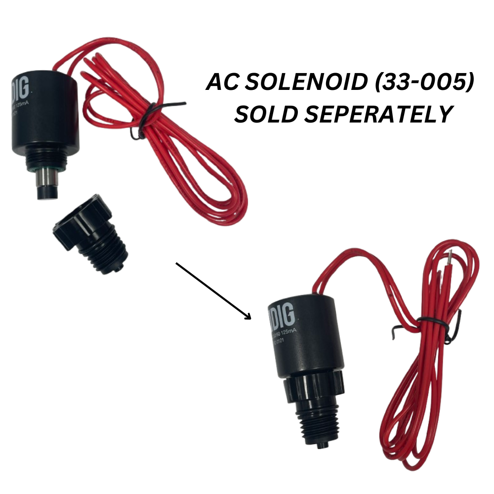 DIG - AC Valve Adapter for 33-005 Solenoids - 03-084