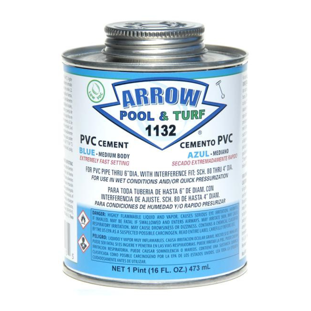 Arrow - 1132-P - Pool & Turf Blue Glue (Pint)