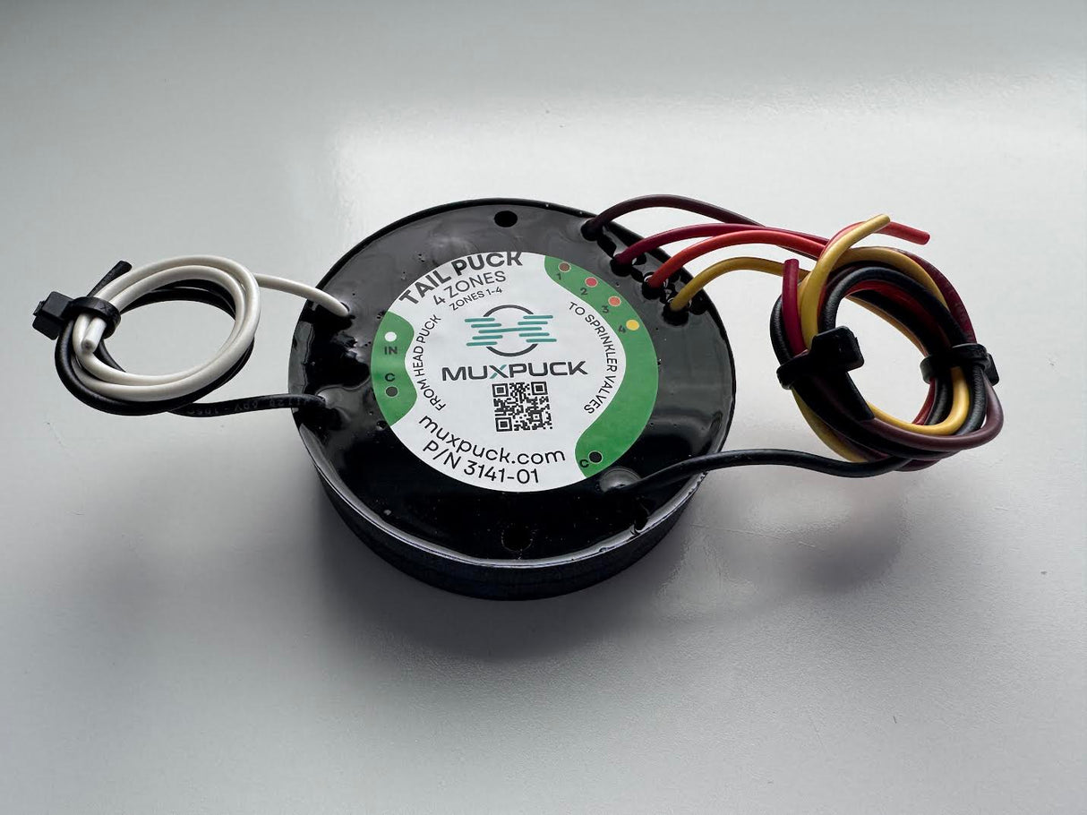 MuxPuck - Single-Wire 4 Zone Head & Tail Puck Set