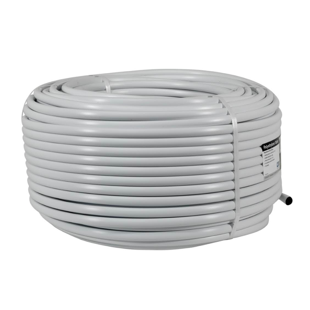 DIG - 1/2" White Polyethylene Tubing (.600 ID x .700 OD) (70 PSI) (500') - 31-032W