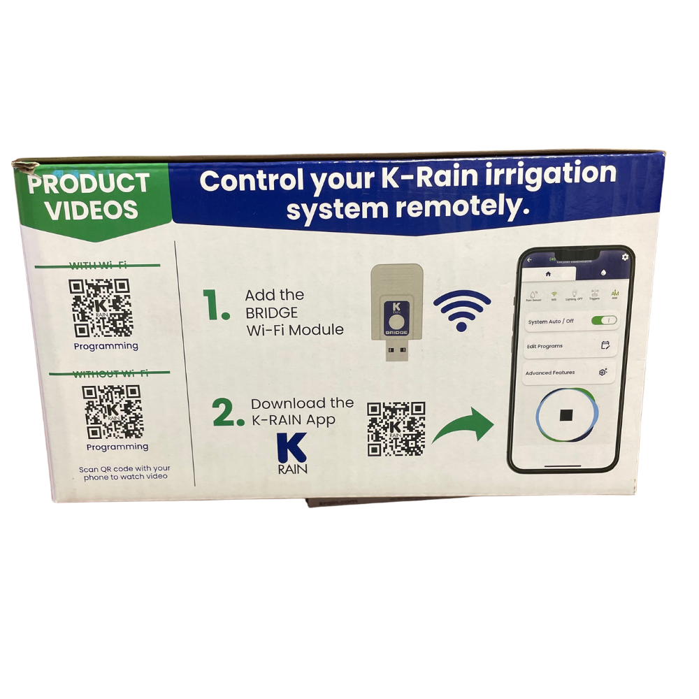 K-Rain - 3302 - Pro EX3 4-Station Modular Irrigation Controller (WiFi Enabled)