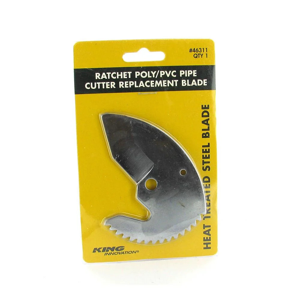 King Innovation - 1 1/4'' Replacement Blade for Ratchet Poly/PVC Pipe Cutter - 46311