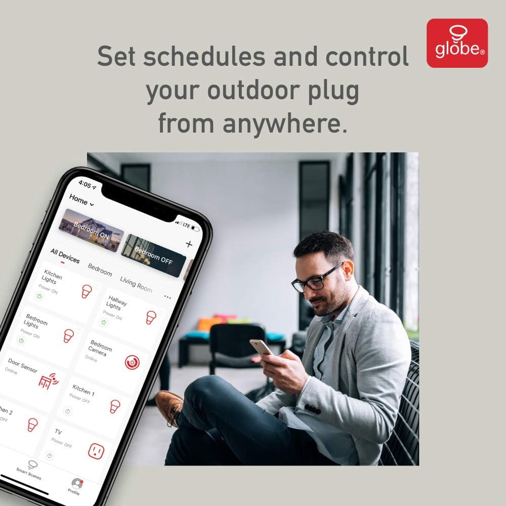 Seasonal Source - Outdoor WIFI Timer w/ 2 Independent Outlets - TIME-700