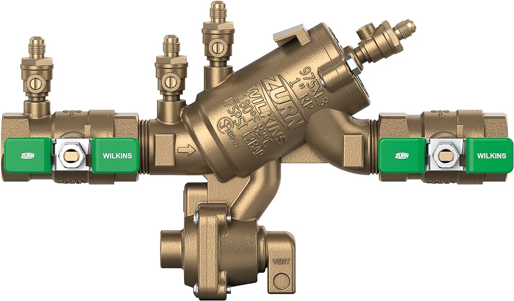 Zurn - 1-975XL3 - 1" RPZ Backflow Preventer (Lead Free)