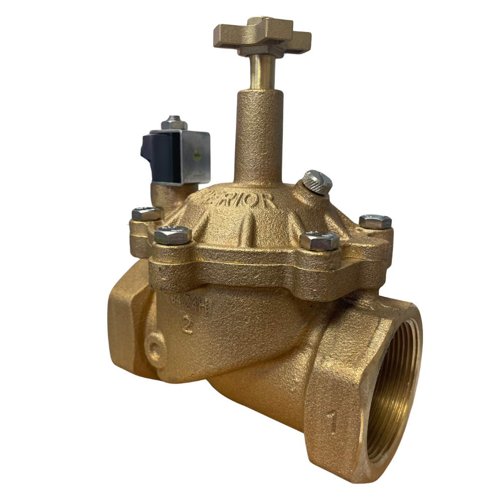 Superior - 950200 - 2'' Brass In-Line Valve w/ Flow Control (NPT)