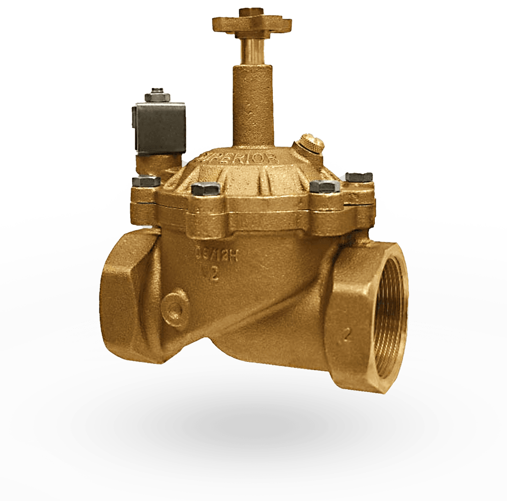 Superior - 950125 - 1-1/4'' Brass In-Line Valve w/ Flow Control (NPT)