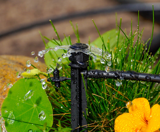 DIG - 360° Adjustable Bubbler on 5'' Stake w/ Barb (0-30 GPH) - 06-034