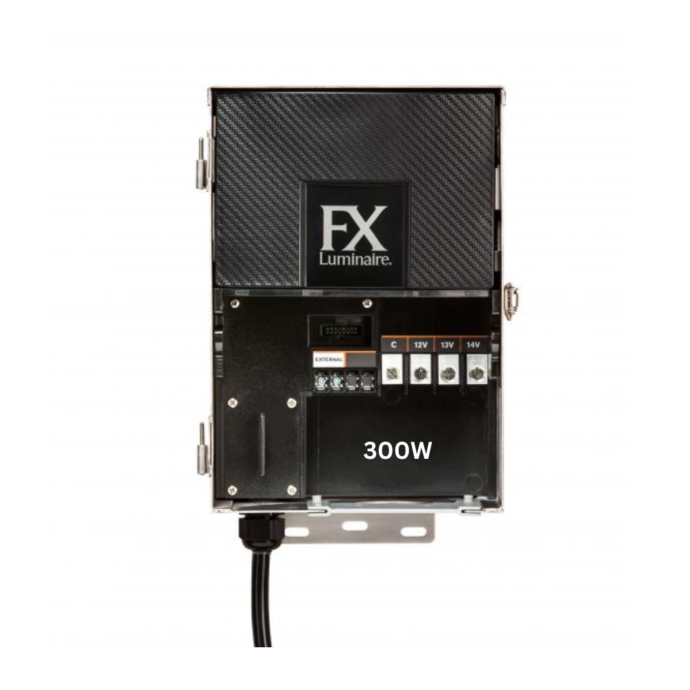 FX Luminaire - 300W Transformer (Matte Grey) - DX300M