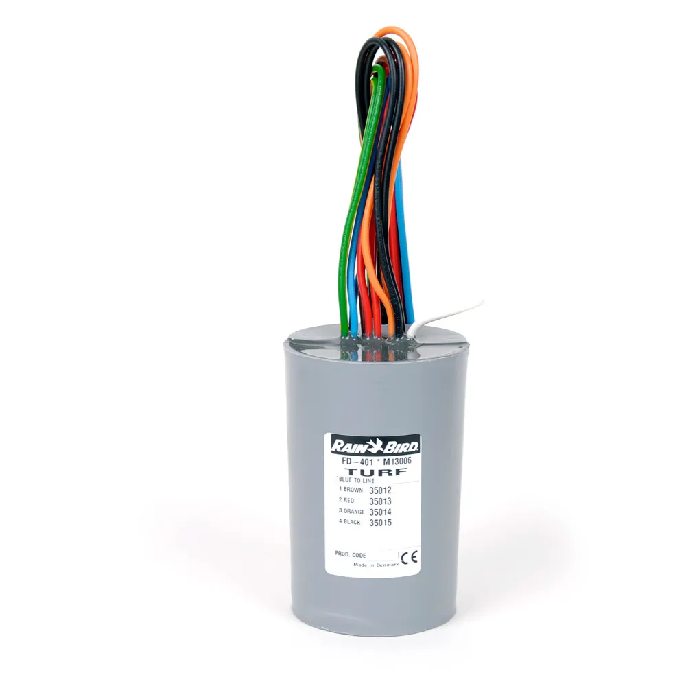 Rain Bird - FD401TURF - FD Series 2-Wire Decoder - Signal Line, 4 Individual Valves