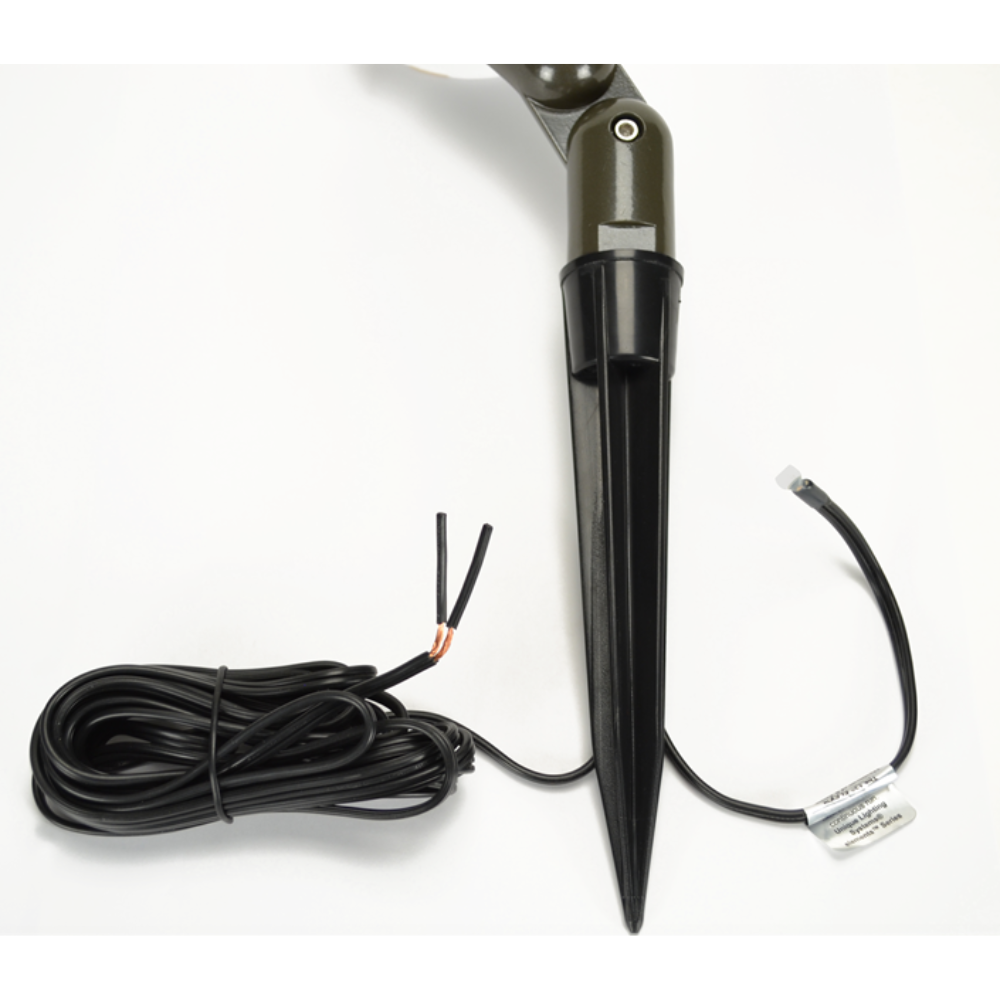 Unique - Fission LED Path Light (16" Stem, 12V, 1W-2700K) - FISS-L127-WB