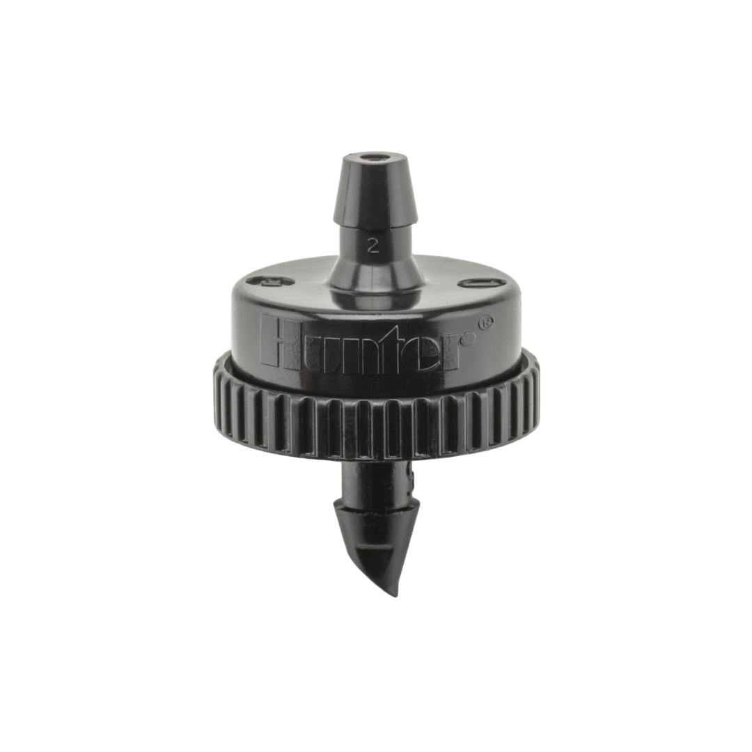 Hunter - 1.0 GPH PC Drip Emitter, Barb Inlet (Bag of 25) - HE-10-B-25