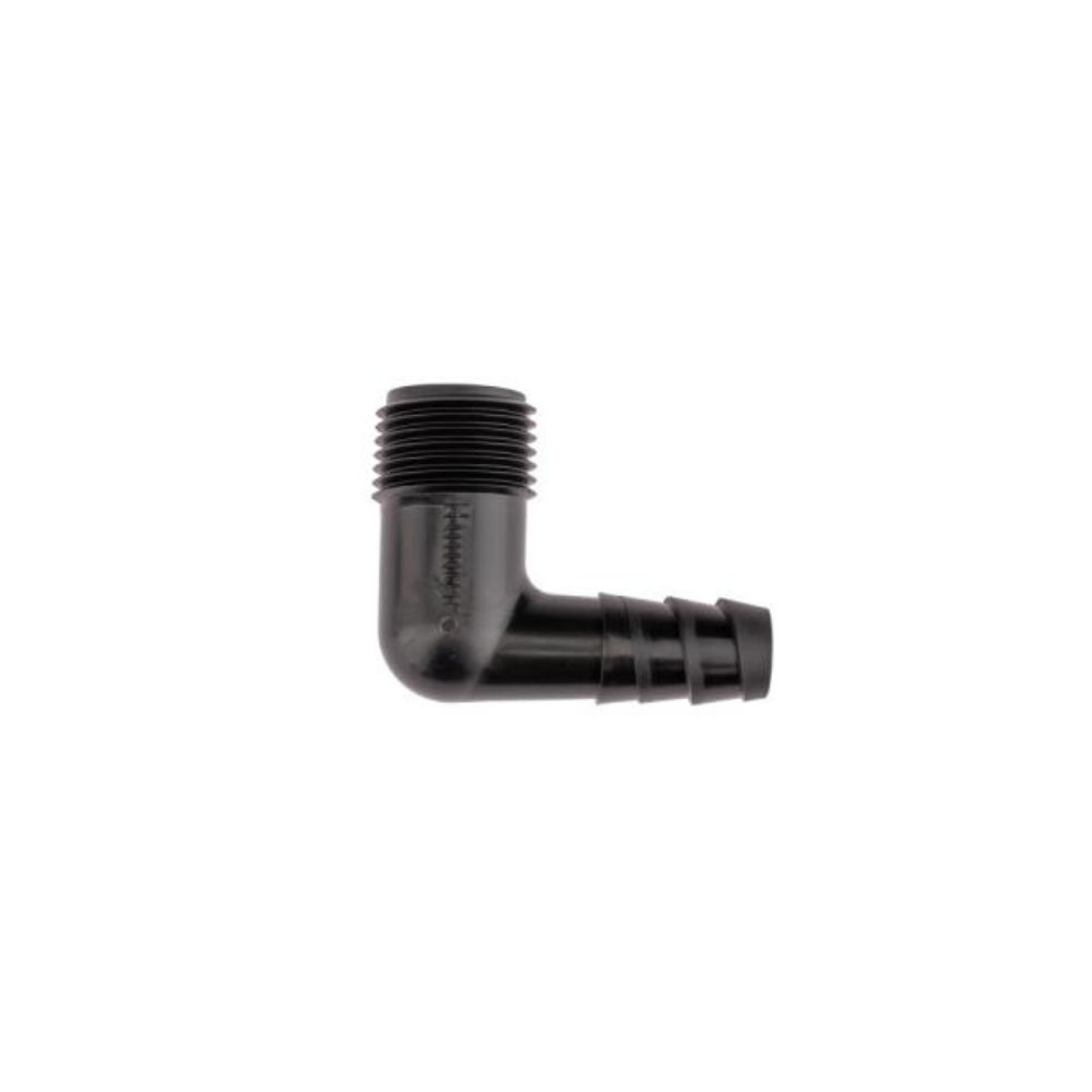 Hunter - HSBE050 - 1/2'' MPT x 1/2'' Spiral Barb Elbow