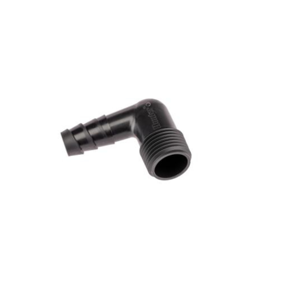 Hunter - HSBE050 - 1/2'' MPT x 1/2'' Spiral Barb Elbow