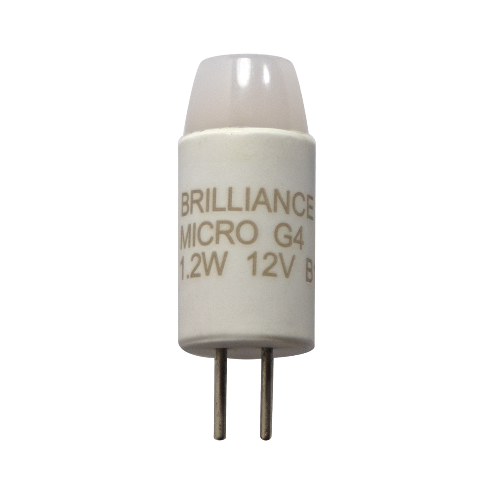 Brilliance - Micro G4 Bi-Pin LED Bulb (1.2 Watt, AMBER)