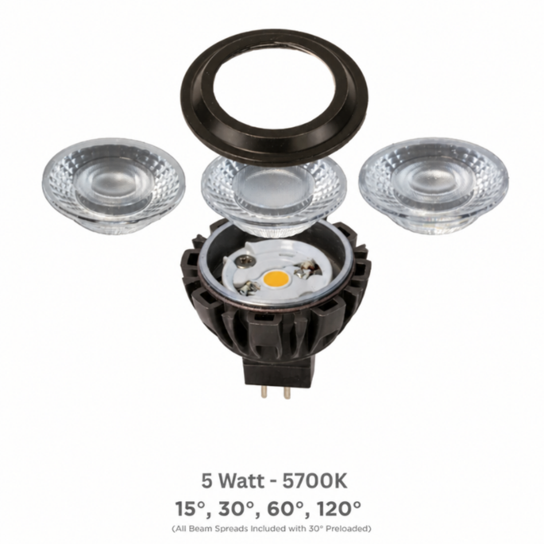 Brilliance - MR16 LED Gen6 Bulb (5 Watt, 5700K, Swappable Optics)