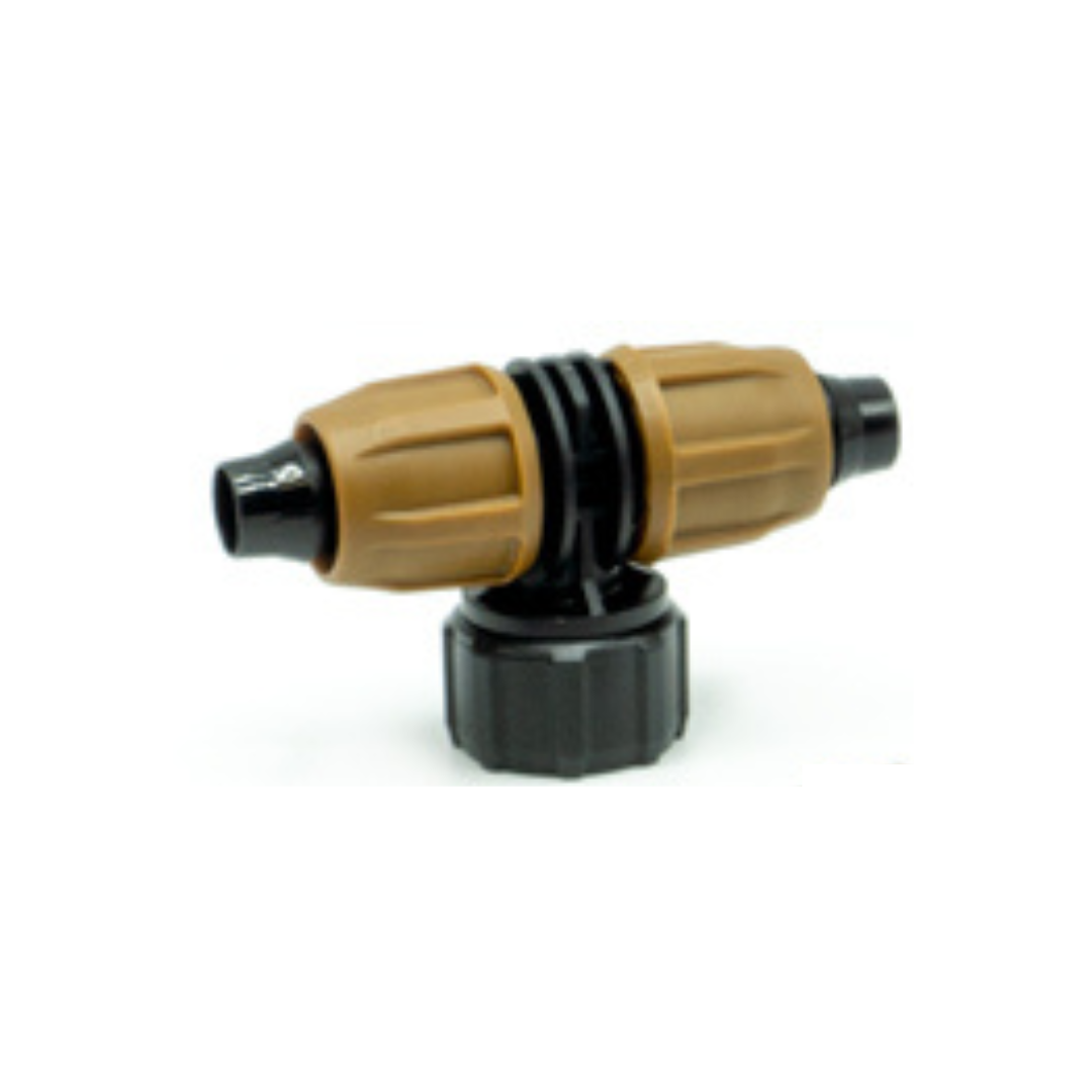 DIG - 3/4'' FHT Universal NutLoc™ Swivel Tee w/ Washer - 15-076UNTS