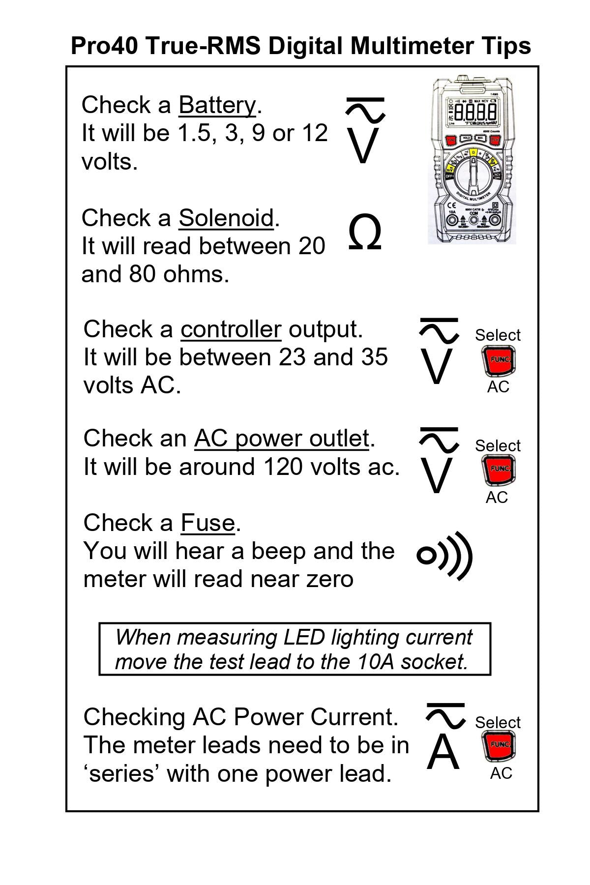 Armada Technologies - Pro40 - True-RMS Digital Multimeter
