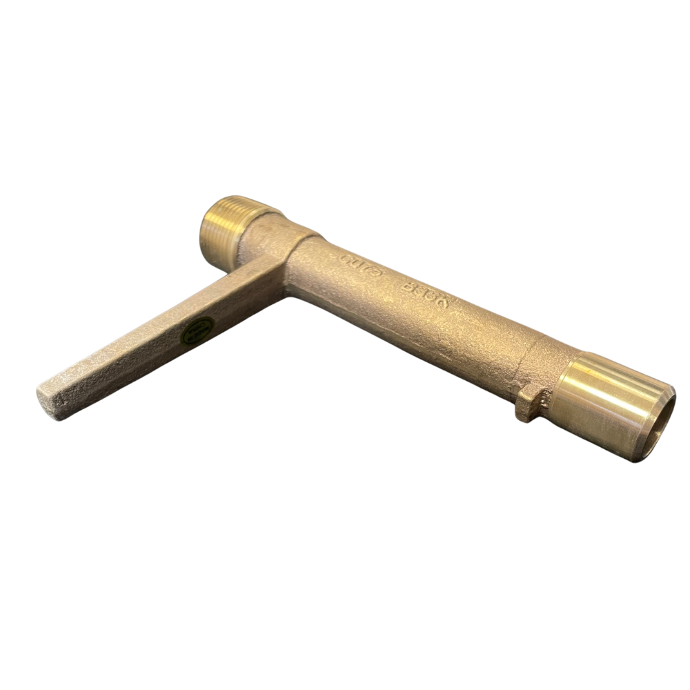 Buckner - QB33K07 - Quick Coupling Key; 3/4" NPT Male x 1/2" Female, Single Lug