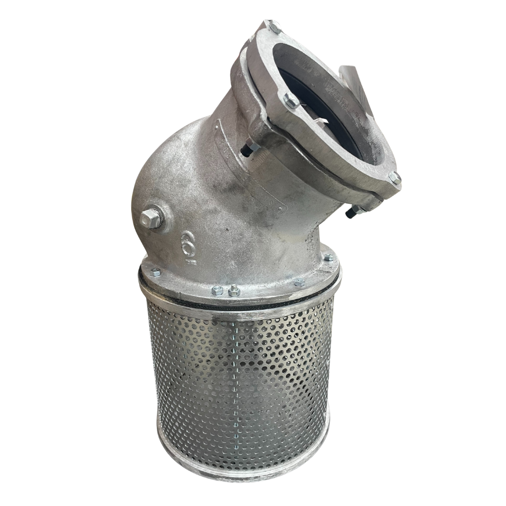 Sure Flo - 6'' Foot Valve 45 Degree OD Tubing SFV6