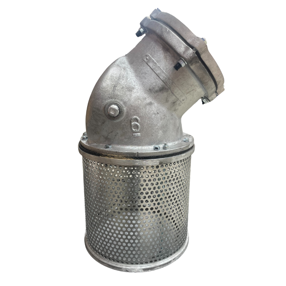 Sure Flo - 6'' Foot Valve 45 Degree OD Tubing SFV6