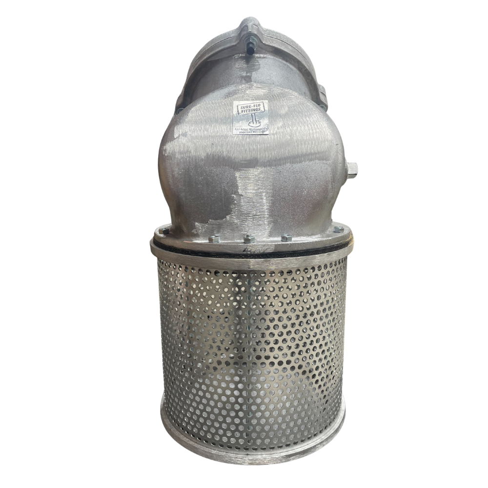 Sure Flo - 6'' Foot Valve 45 Degree OD Tubing SFV6