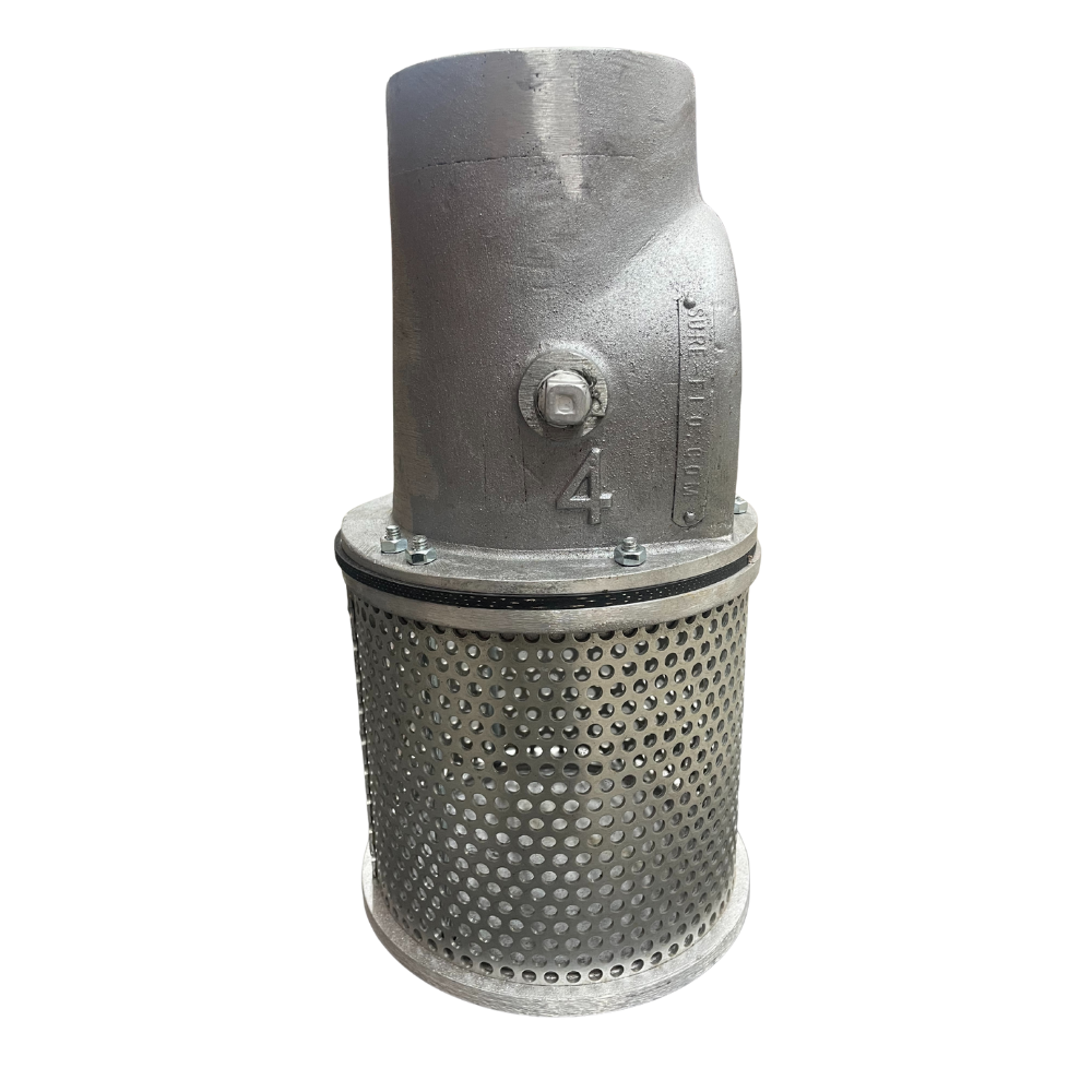 Sure Flo - 4'' Foot Valve Vertical Female Thread SFVV4-FP