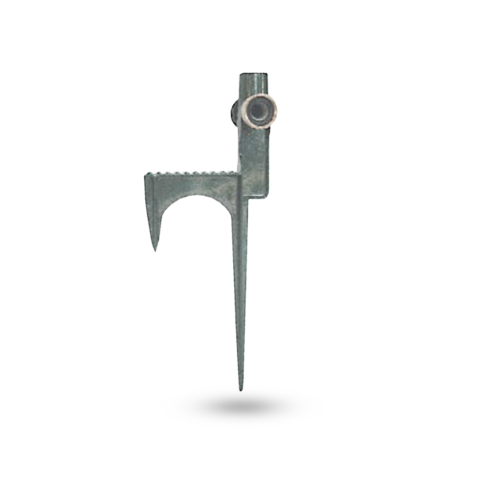 Superior - SPIKEB - Step Sprinkler Spike (Two Way with Cap, Zinc)