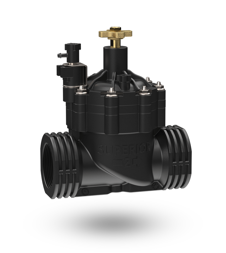 Superior - SPVLF100 - 1'' Low Flow Plastic In-Line Valve