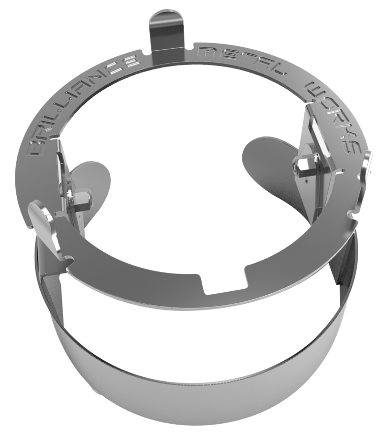 Brilliance - Black Diamond PAR36 Well Light w Flat Grate (No Lamp) - BD-WL-PAR36-FLAT-GR-BK-NL