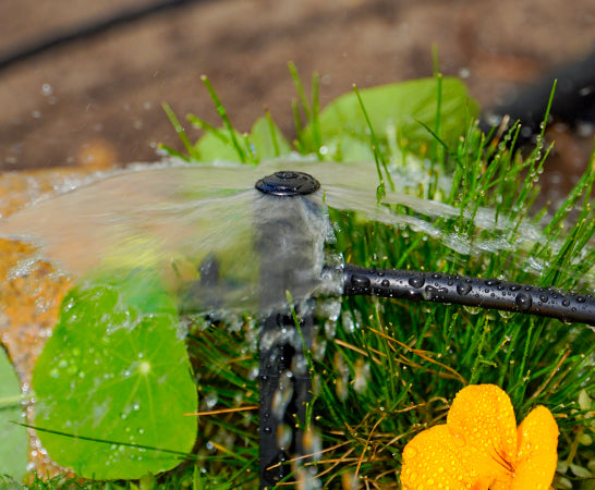 DIG - 360° Adjustable Bubbler on 5'' Stake w/ Barb (0-30 GPH) - 06-034