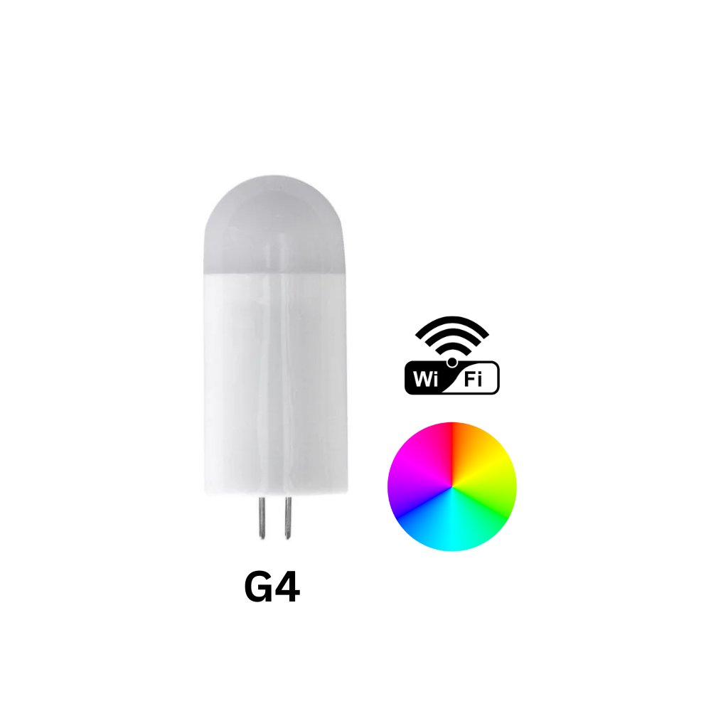 Brilliance - Chameleon G4 WiFi LED Bulb - BRI-G4-CHM-2.5-RGBW