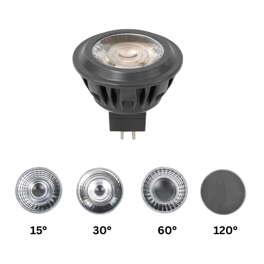 Brilliance - MR16 LED Gen6 Bulb (5 Watt, 3000K, Swappable Optics)
