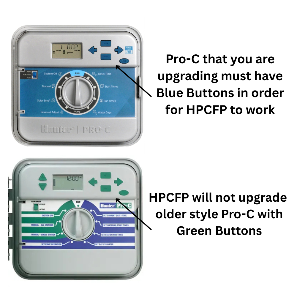 Hunter - HPC-FP - PRO-C Hydrawise WiFi Controller Front Panel