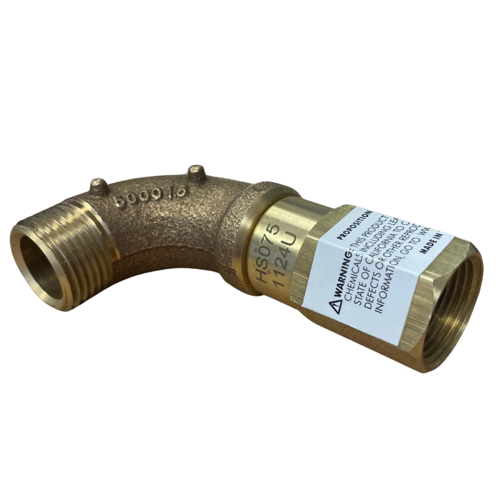 Buckner - HS075 - Hose Swivel (3/4'' FPT x 3/4'' MHT)