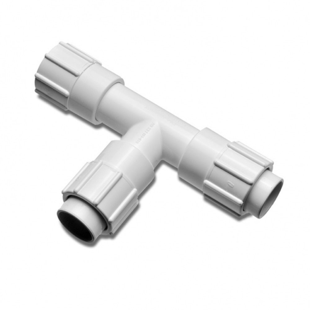 Dawn Industries - 1 1/2'' PVC Kwik Repair Tee - KRT401-015
