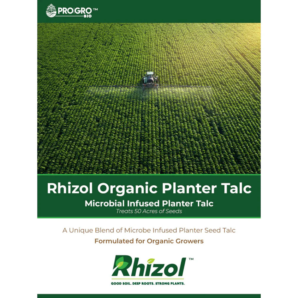 Rhizol Organic - Microbial Infused Planter Talc (50 Acre Container)