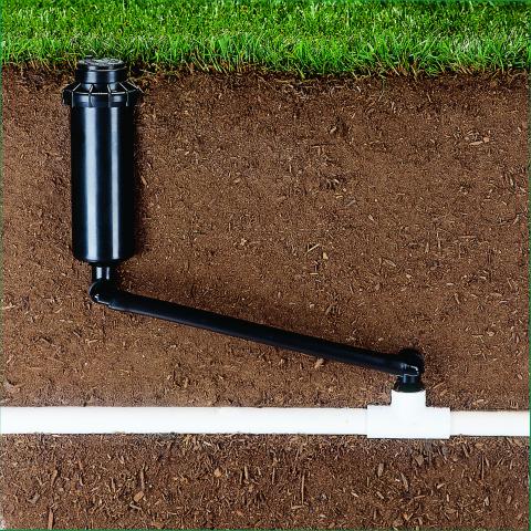 Hunter - SJ-712 - 12'' SJ Swing Joint - 3/4'' x 3/4'' MPT