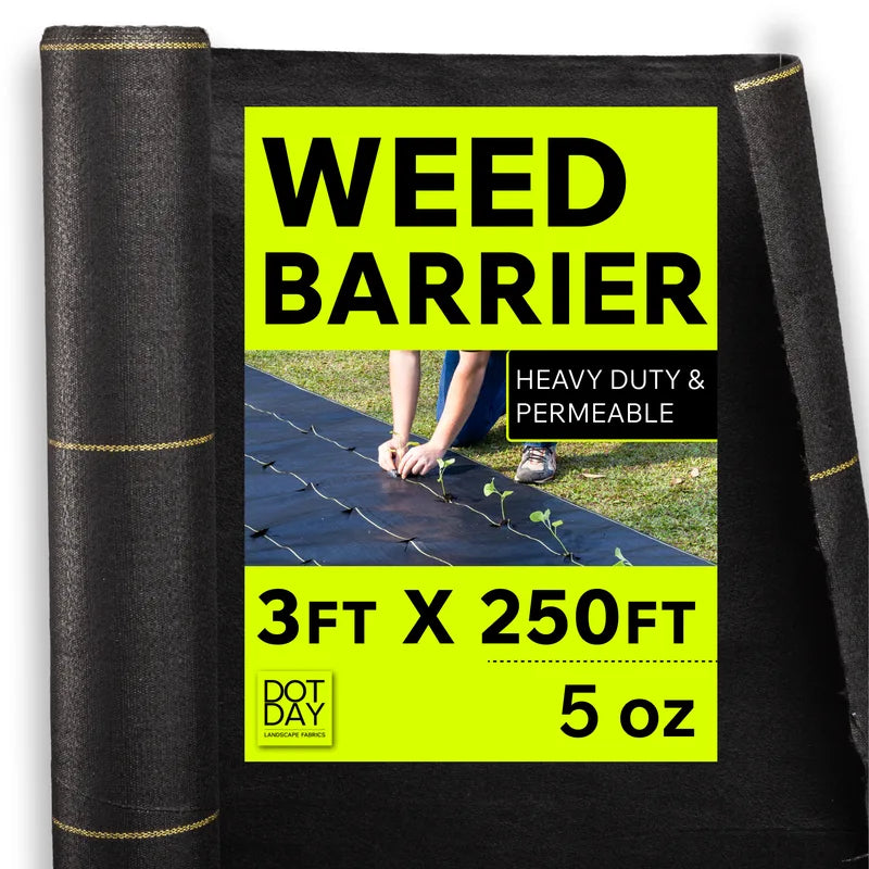 Dual-Layer Landscape Fabric 5oz (Gravel, Pavers, Driveways) - DOTDAY XBAR