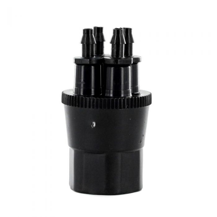 DIG - 4-Outlet PC Drip Manifold 1/2" FPT (6 GPH) - 06-043