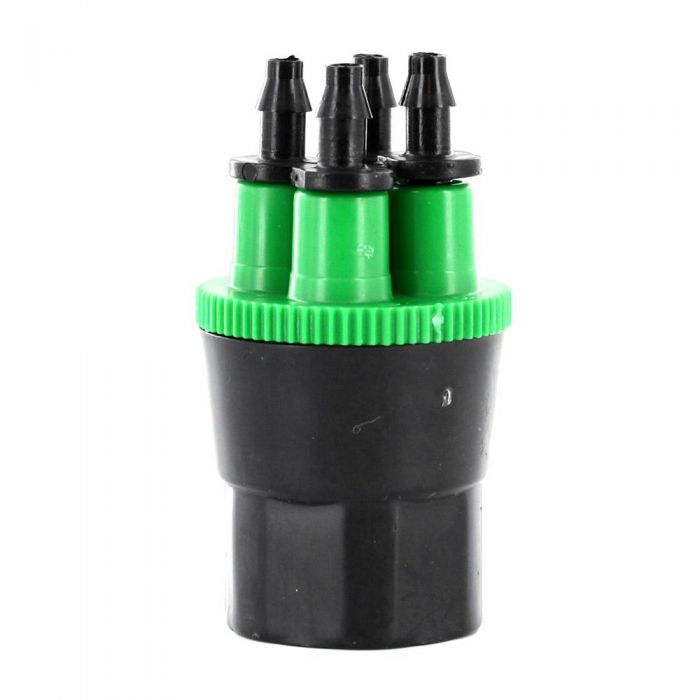 DIG - 4-Outlet PC Drip Manifold 1/2" FPT (20 GPH) - 06-045