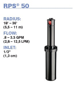 K-Rain - RPS50-RCW - 1/2 RPS Rotor RCW