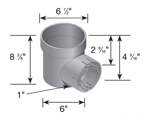 NDS - 101 - Spee-D Basin, Single 3" & 4" Locking Outlet