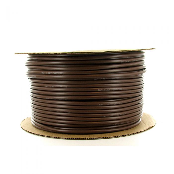 DIG - 1/4" Brown Vinyl Tubing (.156 ID x .245 OD) (60 PSI) (500') - 12-049