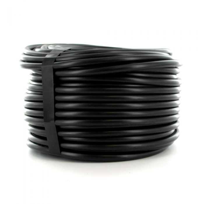 DIG - 1/4" Black Vinyl Tubing (.160 ID x .220 OD) (60 PSI) (100') - 12-055