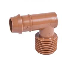 DIG - 1/2'' MPT Male Adapter x 17mm Barbed Elbow - 15-047