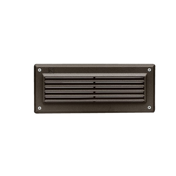 Kichler - Louvered Brick Light 12V (Textured Architectural Bronze) - 15073AZT