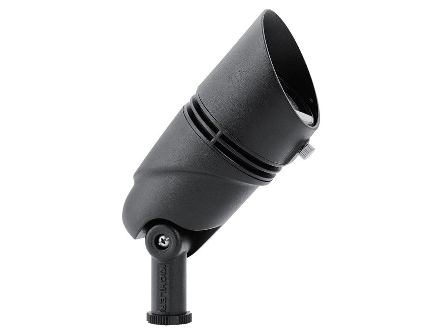 Kichler - Variable Lumen Output Flood Light (12V, 12W, Integrated LED 60 DEG 2700K, Textured Black) - 16020BKT27