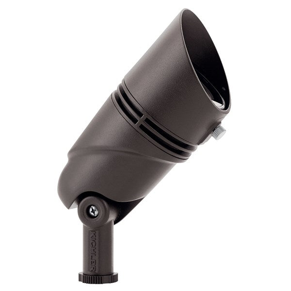 Kichler - VLO High Lumen Flood Light (12V, 14-18W, Integrated LED 35 DEG 2700K, Textured Architectural Bronze) - 16161AZT27