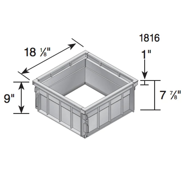 NDS - 1816 - 18" Catch Basin Riser