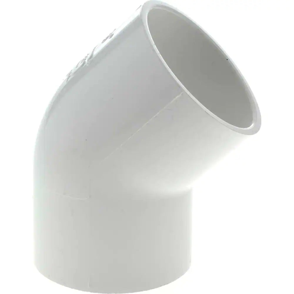 Lesso - 2'' Sch40 PVC 45-Degree Elbow Socket - 417-020